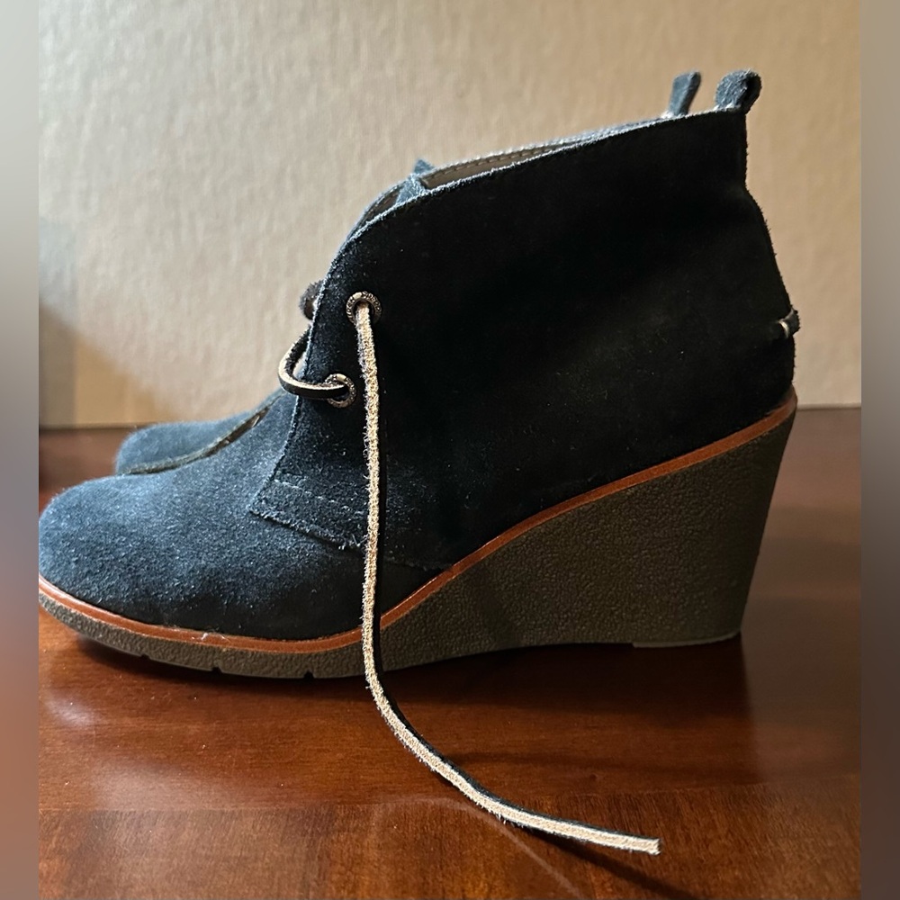 Sperry Topsider Blue Ankle Boots